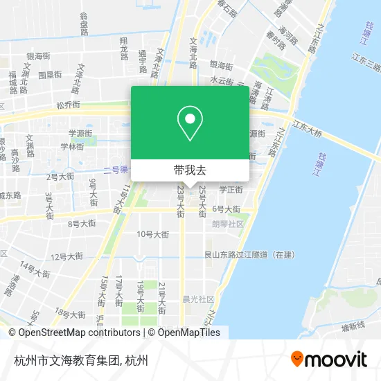 杭州市文海教育集团地图