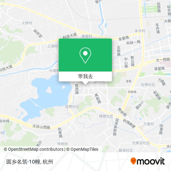 圆乡名筑-10幢地图
