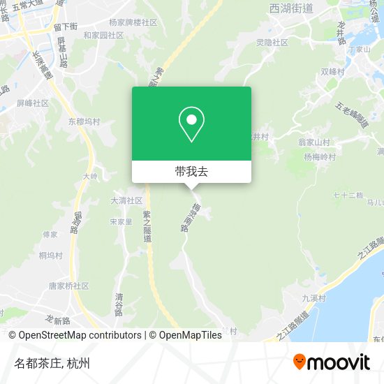 名都茶庄地图
