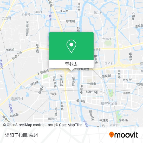 涡阳干扣面地图