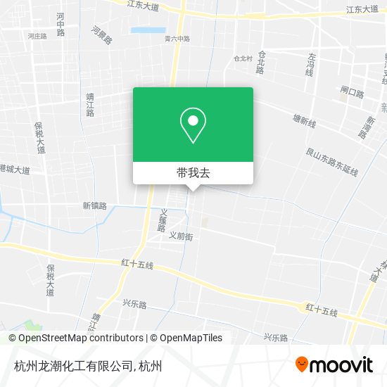 杭州龙潮化工有限公司地图