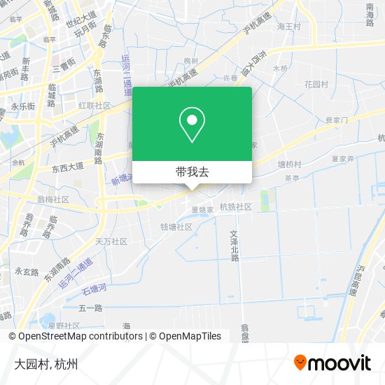 大园村地图