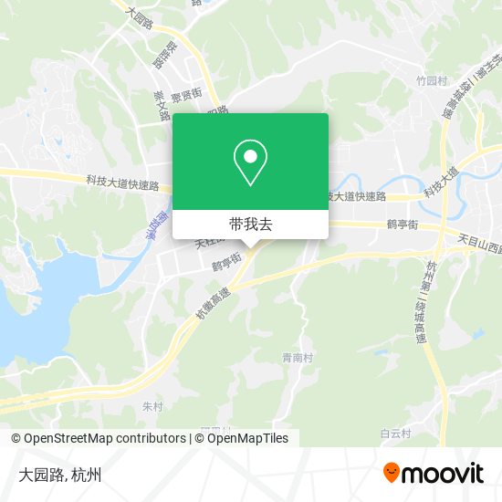 大园路地图