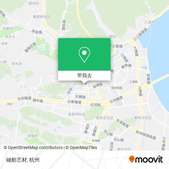 岫舫艺材地图