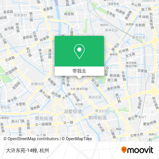 大浒东苑-14幢地图