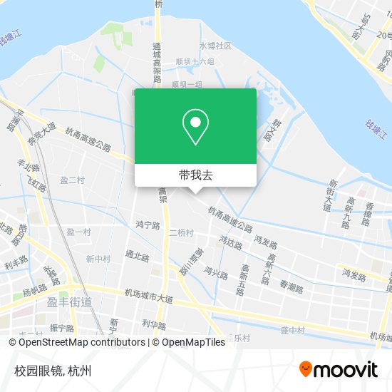 校园眼镜地图