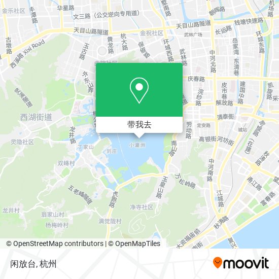 闲放台地图