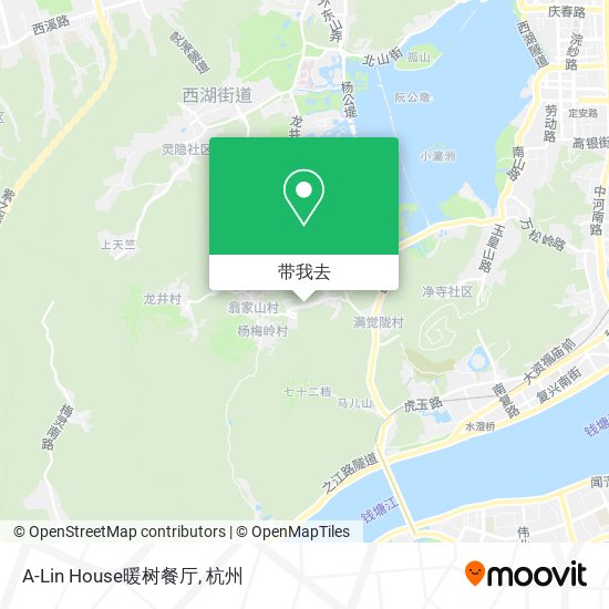 A-Lin House暖树餐厅地图