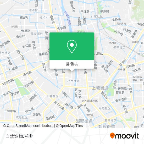 自然造物地图