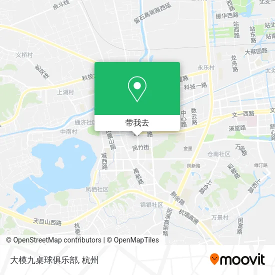 大模九桌球俱乐部地图