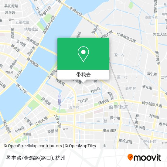 盈丰路/金鸡路(路口)地图