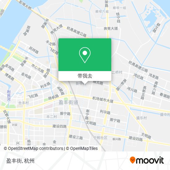 盈丰街地图