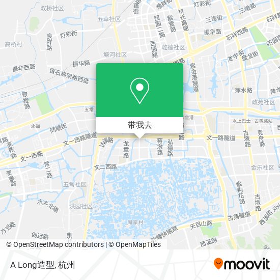 A Long造型地图