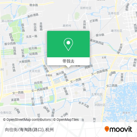 向往街/海淘路(路口)地图