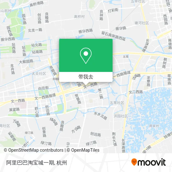 阿里巴巴淘宝城一期地图