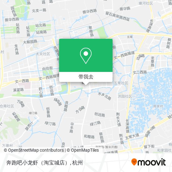 奔跑吧小龙虾（淘宝城店）地图