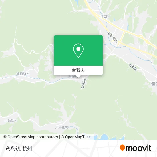 鸬鸟镇地图