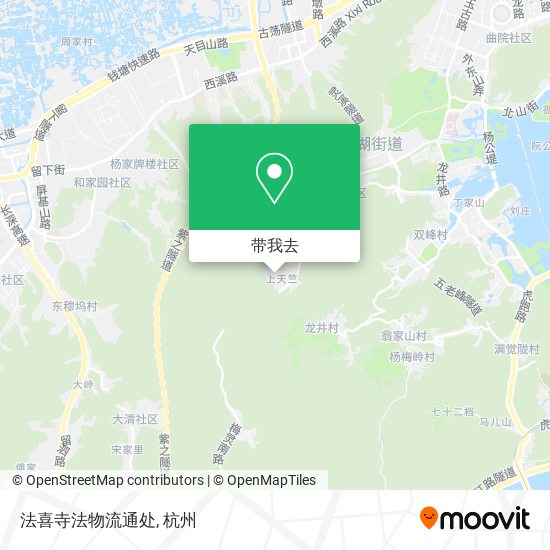 法喜寺法物流通处地图