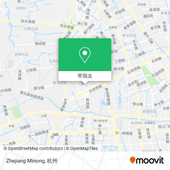 Zhejiang Minong地图