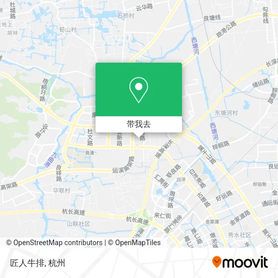 匠人牛排地图