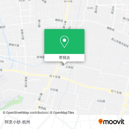 阿歪小炒地图