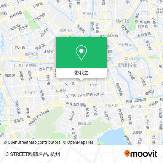 3  STREET欧韩名品地图