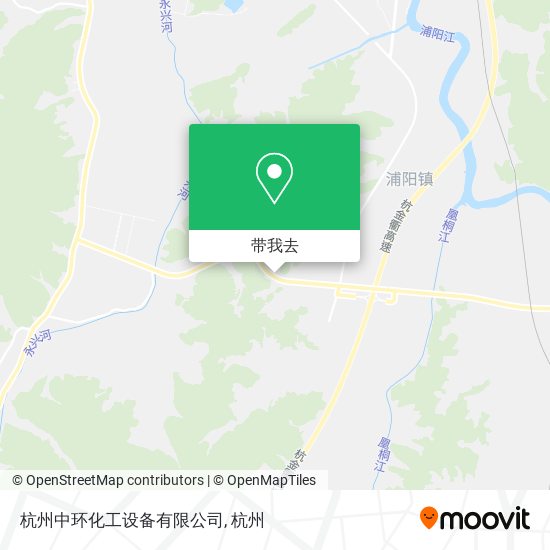 杭州中环化工设备有限公司地图