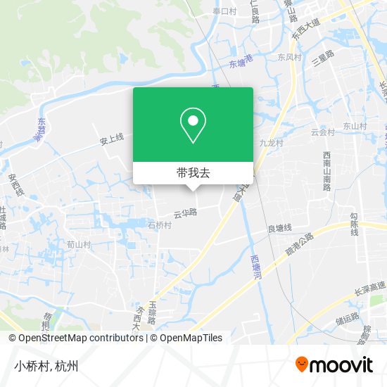小桥村地图