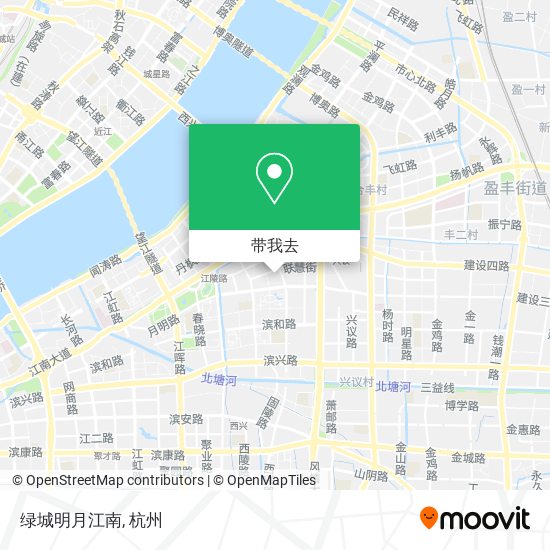 绿城明月江南地图