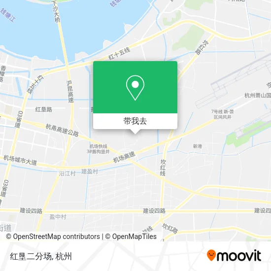 红垦二分场地图