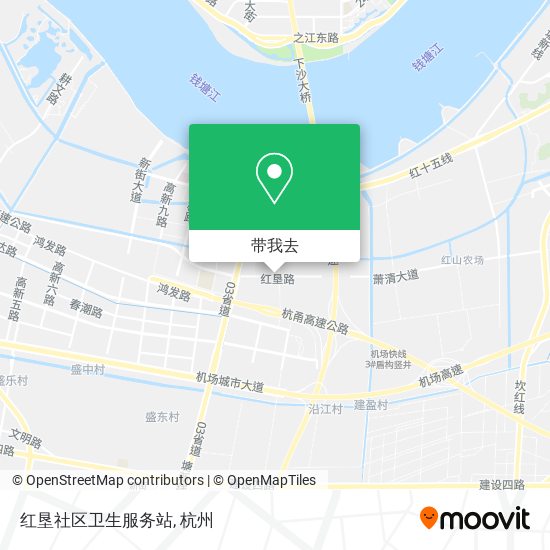 红垦社区卫生服务站地图