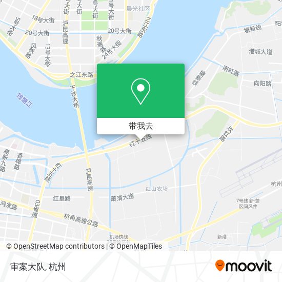审案大队地图