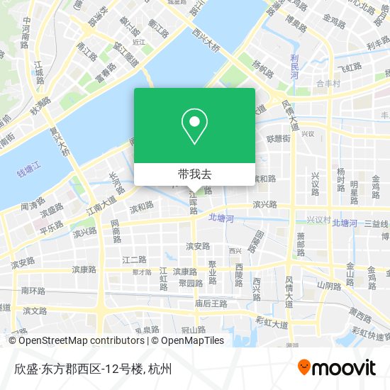 欣盛·东方郡西区-12号楼地图