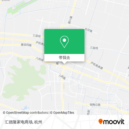 汇德隆家电商场地图