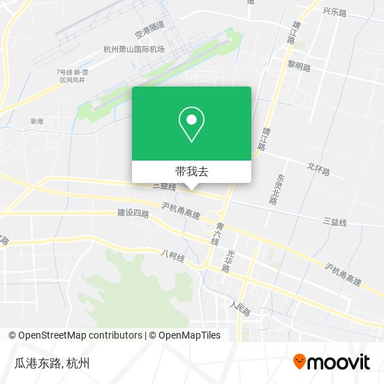 瓜港东路地图