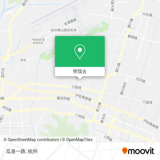 瓜港一路地图
