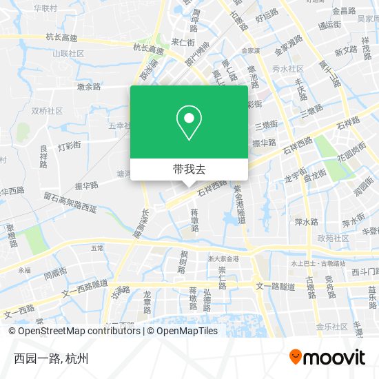 西园一路地图