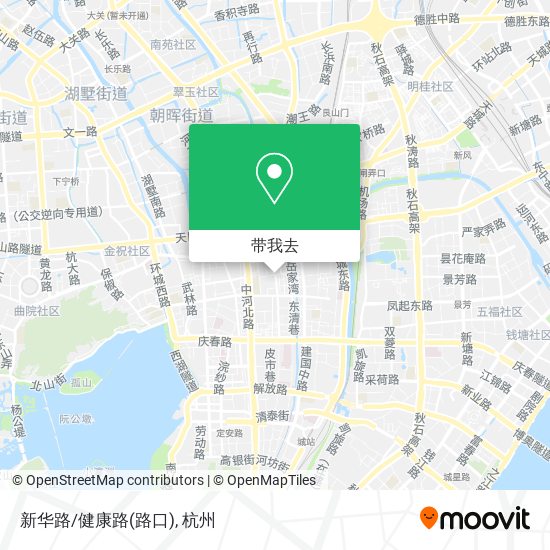 新华路/健康路(路口)地图