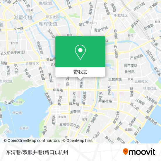 东清巷/双眼井巷(路口)地图