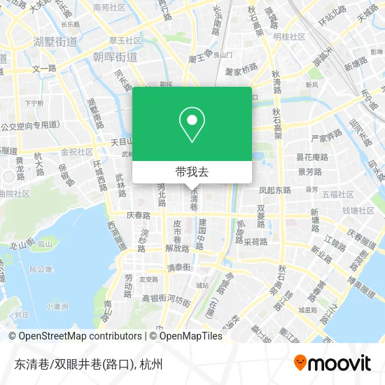 东清巷/双眼井巷(路口)地图