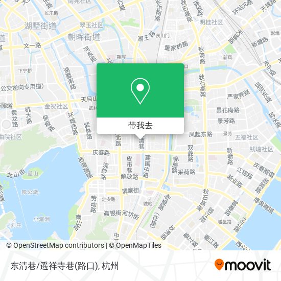 东清巷/遥祥寺巷(路口)地图