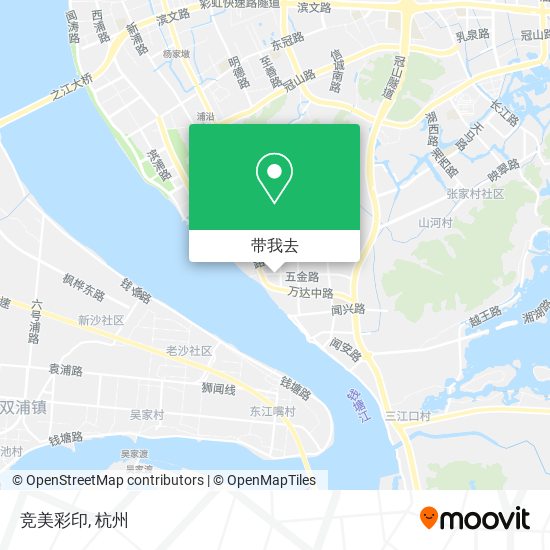 竞美彩印地图