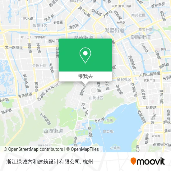 浙江绿城六和建筑设计有限公司地图