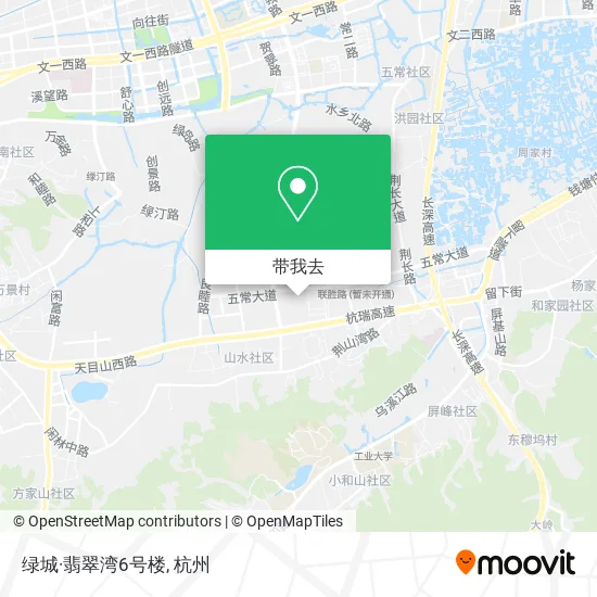 绿城·翡翠湾6号楼地图