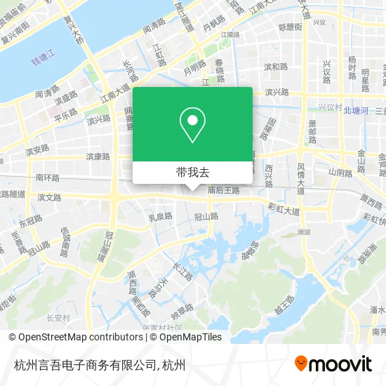 杭州言吾电子商务有限公司地图