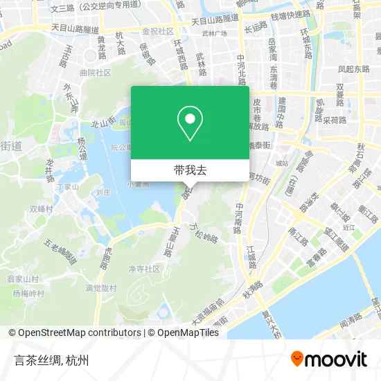 言茶丝绸地图