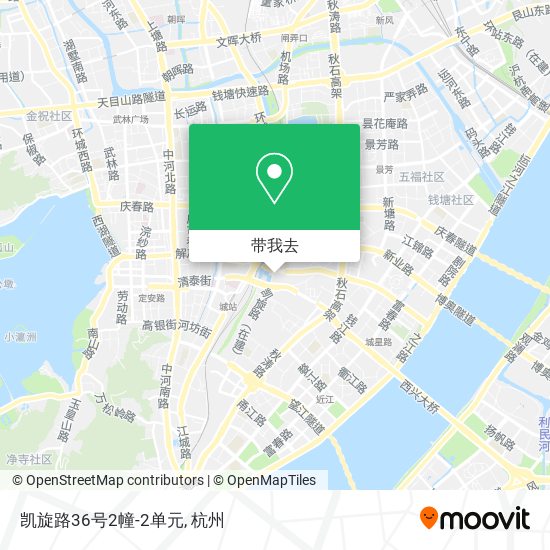 凯旋路36号2幢-2单元地图