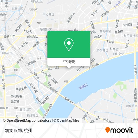 凯旋服饰地图