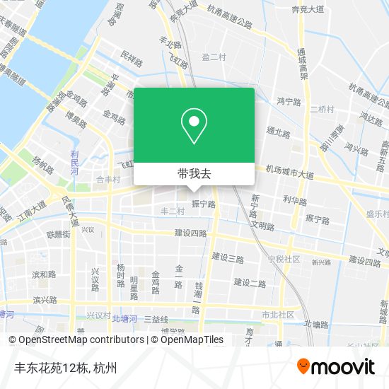 丰东花苑12栋地图