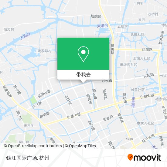 钱江国际广场地图